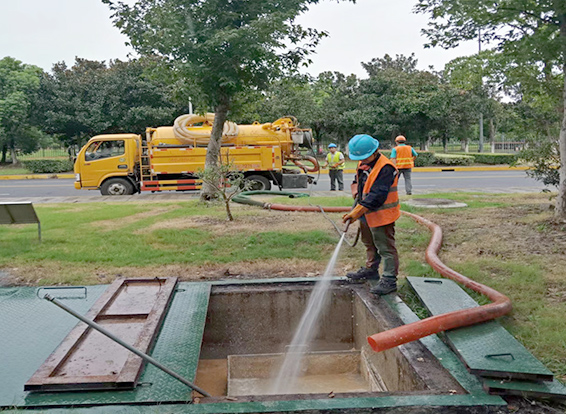 平南化油池清理